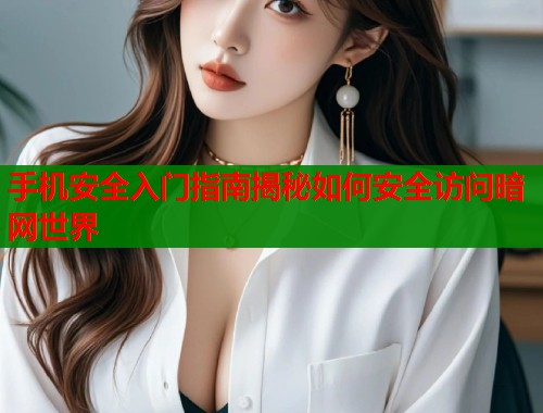 手机安全入门指南揭秘如何安全访问暗网世界 手机安全入门指南揭秘如何安全访问暗网世界