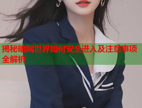 揭秘暗网世界如何安全进入及注意事项全解析 揭秘暗网世界如何安全进入及注意事项全解析
