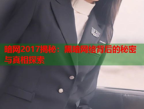 暗网2017揭秘：黑暗网络背后的秘密与真相探索