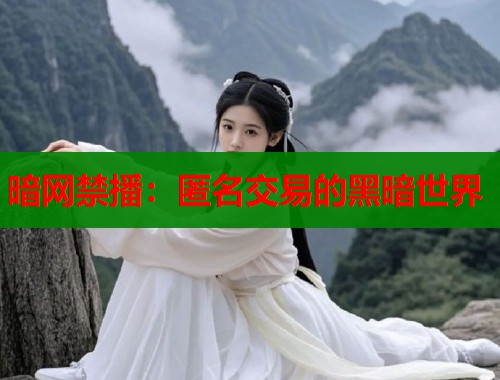 暗网禁播：匿名交易的黑暗世界