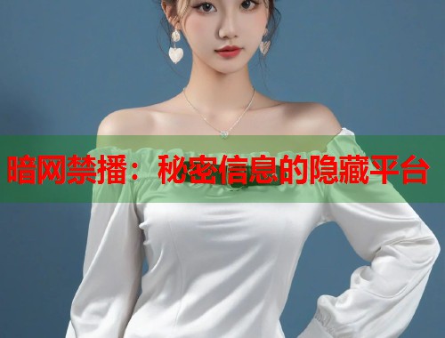 暗网禁播：秘密信息的隐藏平台