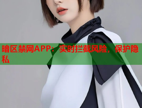 暗区禁网APP：实时拦截风险，保护隐私