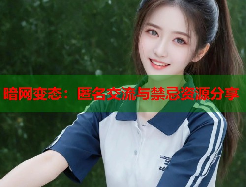 暗网变态：匿名交流与禁忌资源分享