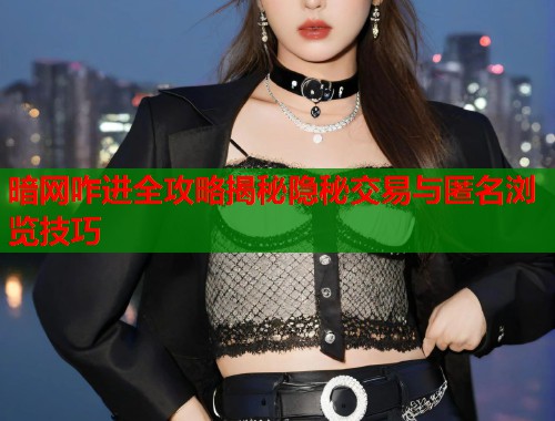 暗网咋进全攻略揭秘隐秘交易与匿名浏览技巧