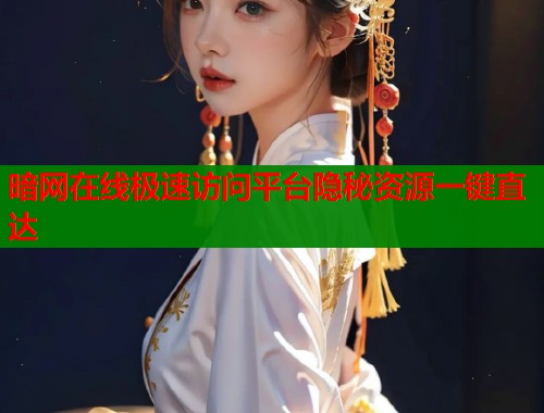 暗网在线极速访问平台隐秘资源一键直达
