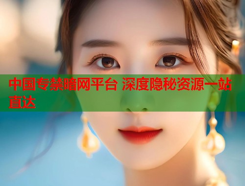 中国专禁暗网平台 深度隐秘资源一站直达