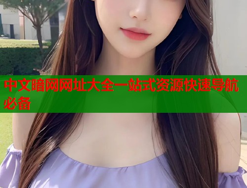 中文暗网网址大全一站式资源快速导航必备