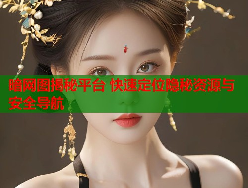 暗网图揭秘平台 快速定位隐秘资源与安全导航