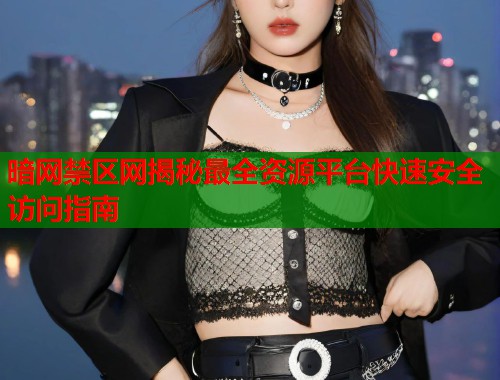 暗网禁区网揭秘最全资源平台快速安全访问指南