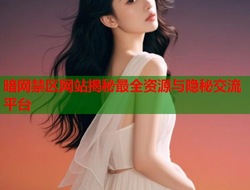 暗网禁区网站揭秘最全资源与隐秘交流平台