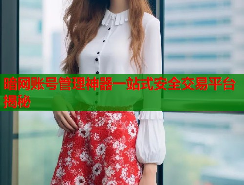 暗网账号管理神器一站式安全交易平台揭秘