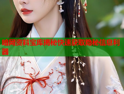 暗网资料宝库揭秘快速获取隐秘信息利器 暗网资料宝库揭秘快速获取隐秘信息利器