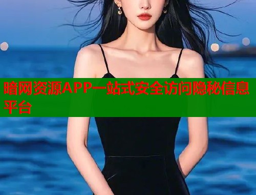 暗网资源APP一站式安全访问隐秘信息平台