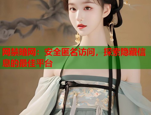 网禁暗网：安全匿名访问，探索隐藏信息的最佳平台