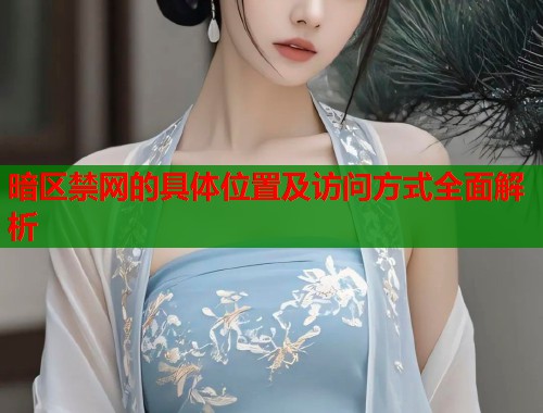 暗区禁网的具体位置及访问方式全面解析 暗区禁网的具体位置及访问方式全面解析