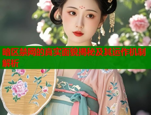 暗区禁网的真实面貌揭秘及其运作机制解析 暗区禁网的真实面貌揭秘及其运作机制解析