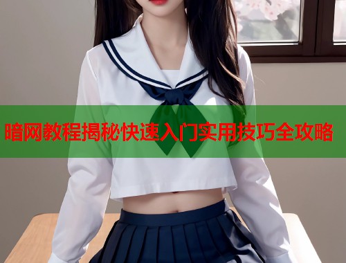 暗网教程揭秘快速入门实用技巧全攻略