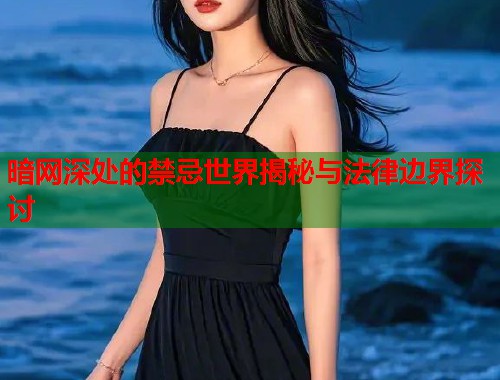 暗网深处的禁忌世界揭秘与法律边界探讨