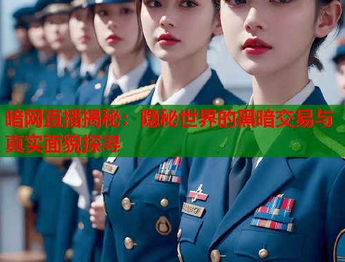 暗网直播揭秘：隐秘世界的黑暗交易与真实面貌探寻