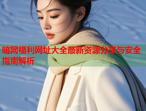 暗网福利网址大全最新资源分享与安全指南解析