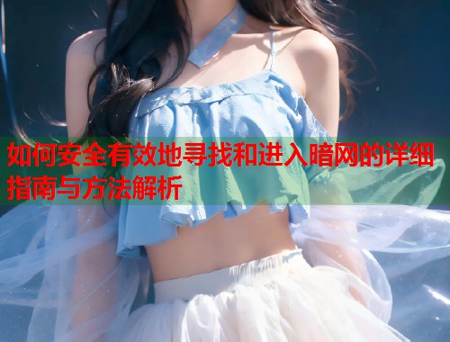 如何安全有效地寻找和进入暗网的详细指南与方法解析