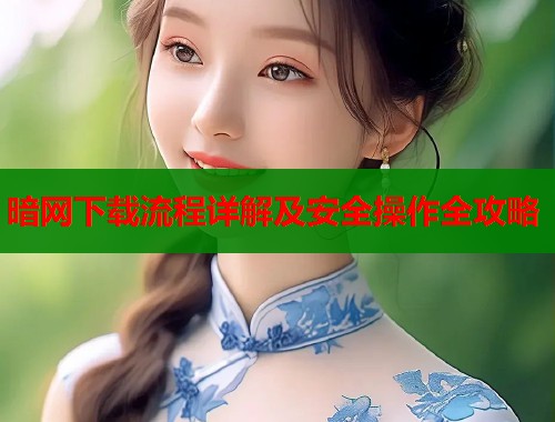 暗网下载流程详解及安全操作全攻略